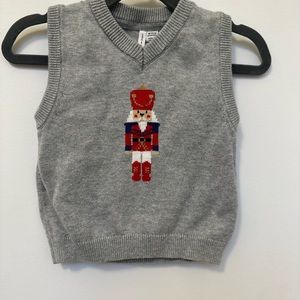 Janie and Jack Holiday Vest.